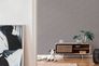 Non-woven wallpaper 39028-3 grey light grey leaves 6