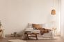Non-woven wallpaper 39030-2 white cream mottled plain 6