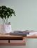 Non-woven wallpaper 39030-6 green mint mottled plain 1