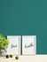 Non-woven wallpaper 39030-9 petrol mottled plain 6