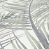 Non-woven wallpaper 39038-2 white silver metallic ferns 4