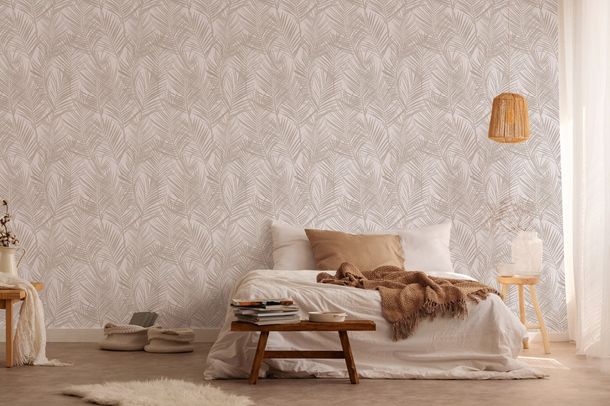 Vliestapete-Blaetter-Tropisch-Weiss-Perlmutt-Metallic-39038-3-63215510_5