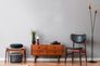 Non-woven wallpaper 39039-1 grey white linen optic 1