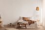 Non-woven wallpaper 39039-2 white linen optic structure 6