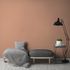 Non-woven wallpaper 39039-6 orange linen optic structure 8