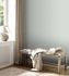 Non-woven wallpaper 39039-8 green grey linen optic 5