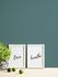 Non-woven wallpaper 39039-9 petrol linen optic structure 6