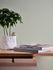 Non-woven wallpaper 39040-2 light green linen optic 1