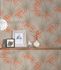 Vliestapete-Orange-Beige-Blatt-Muster-Antigua-39090-3-63215600_2 3