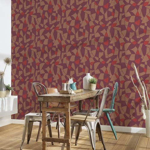 Vliestapete-Rot-Braun-Orange-Abstrakt-Muster-39093-1-63215611_2