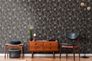 Non-woven wallpaper black gray beige abstract 39093-4 7