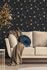 Non-woven wallpaper black blue beige abstract 39093-5 4