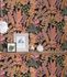 Non-woven wallpaper black gold metallic tropical 39095-3 4