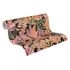 Non-woven wallpaper black gold metallic tropical 39095-3 3