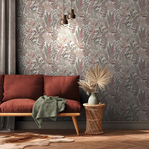 Vliestapete-Weiss-Gold-Metallic-Pflanzen-Tropisch-39095-4-63215623