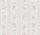 Non-woven wallpaper stripes roses beige white pink 39069-4 5