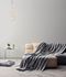 Vliestapete Punkte Textil Optik Grau Weiß 39070-2 Wohnzimmer 1