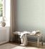 Non-Woven Wallpaper Stripes Textile Look Green grey 39076-5 1