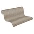 Non-woven wallpaper floral brown white metallic 38504-2 5