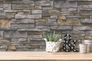 Vliestapete Steinwand Optik Grau Beige Schwarz 38813-1 Raum 4