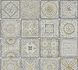 Vliestapete Mosaik Fliesen Weiß Grau Glitzer 38921-2 3