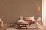 Vliestapete Struktur Muster Floral Braun Beige 38924-6 Raum 1