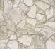 Non-woven wallpaper stone wall 3D look beige brown 3893-12 5