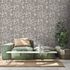 Vliestapete Steinmauer 3D-Optik Grau Dunkelgrau 3893-36 Wohnzimmer 1