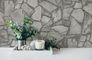 Vliestapete Steinmauer 3D-Optik Grau Dunkelgrau 3893-36 Raum 5