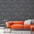 Vliestapete Steinmauer 3D-Optik Anthrazit 3893-67 Terra Wohnzimmer 5