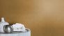 Non-woven wallpaper Rasch 751031 texture gold metallic 1