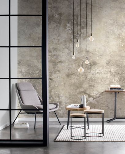Fototapete-Vlies-Rasch-Shabby-Industrial-Creme-Grau-429688-63216093