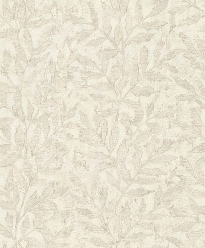Vliestapete-Rasch-Blaetter-Creme-Beige-Metallic-315004-63216099