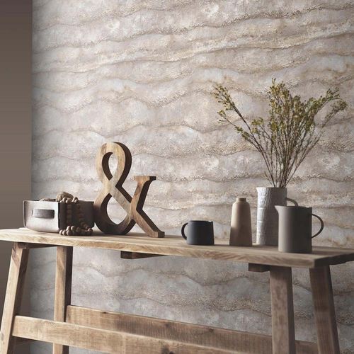 Vliestapete-Wellen-Muster-3D-Optik-Grau-Braun-10299-32-63216299_3
