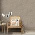 Non-woven wallpaper lines taupe gold metallic 10303-37 1