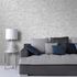 Non-Woven Wallpaper Concrete Look grey White Silver  1