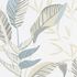 Non-woven wallpaper Elle leaf pattern white green 10332-07 2