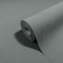 Non-woven wallpaper plain linen texture grey 82350 2
