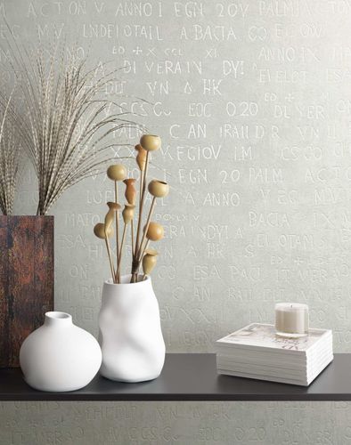 Vliestapete-Putz-Optik-Schrift-Creme-Grau-Metallic-82364-63216495_3