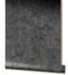 Non-woven wallpaper plaster look grey gold metallic 82373 3