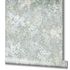 Non-Woven Wallpaper Floral Linen Look grey Blue 47452 3