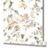 Non-woven wallpaper flowers berries lilac white green 47455 3