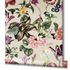 Non-woven wallpaper floral tulips beige green pink 47461 3