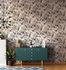 Non-Woven Wallpaper Flowers Magnolia grey White 47466 1