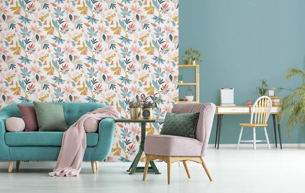 Vliestapete-Floral-Grafisch-Weiss-Blau-Rot-Gelb-47467-63216618_3
