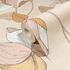 Non-woven wallpaper flowers drawing orange beige 47471 2