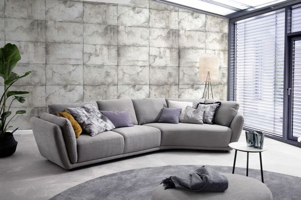 Photo wallpaper stone wall optics grey beige 33155
