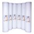 6x Glasfasertapete vorbeschichtet LECO Glasgewebe Kette 1