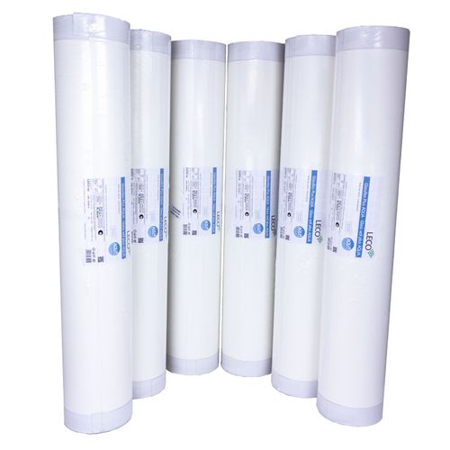 6x Maler-Glasvlies Plus Aqua LECO beschichtet weiß