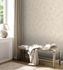 Non-Woven Wallpaper Plaster Look Cream Silver 38969-5 4